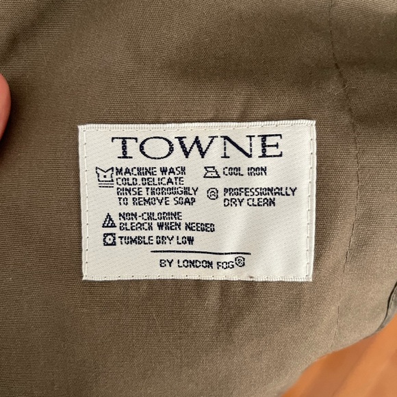 Vintage Towne by London Fog men’s trench coat - Picture 2 of 6